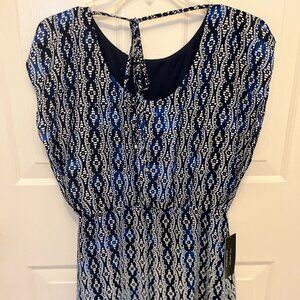😍 3x $25 Clearance NWT The Limited Mini Blue Dress Sleeveless Size S Petite